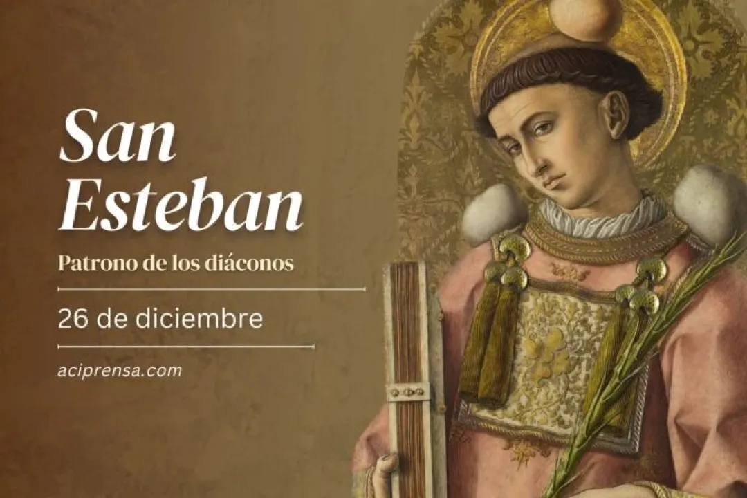 Hoy celebramos a San Esteban Protomártir, el primero en dar la vida por Cristo