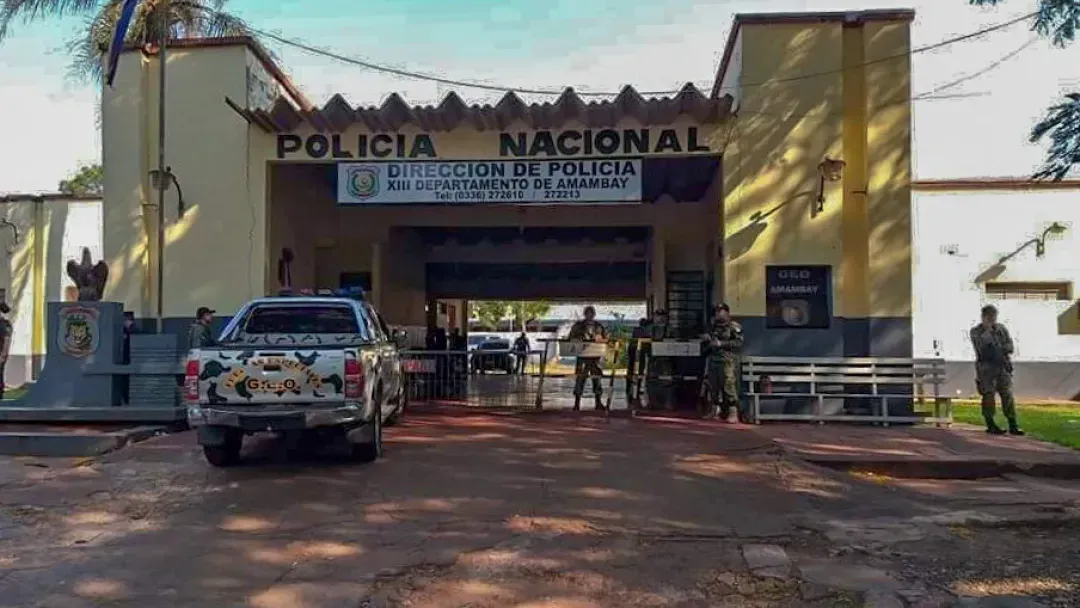 Informe policial de fecha 09-08-2025 en el Departamento de Amambay