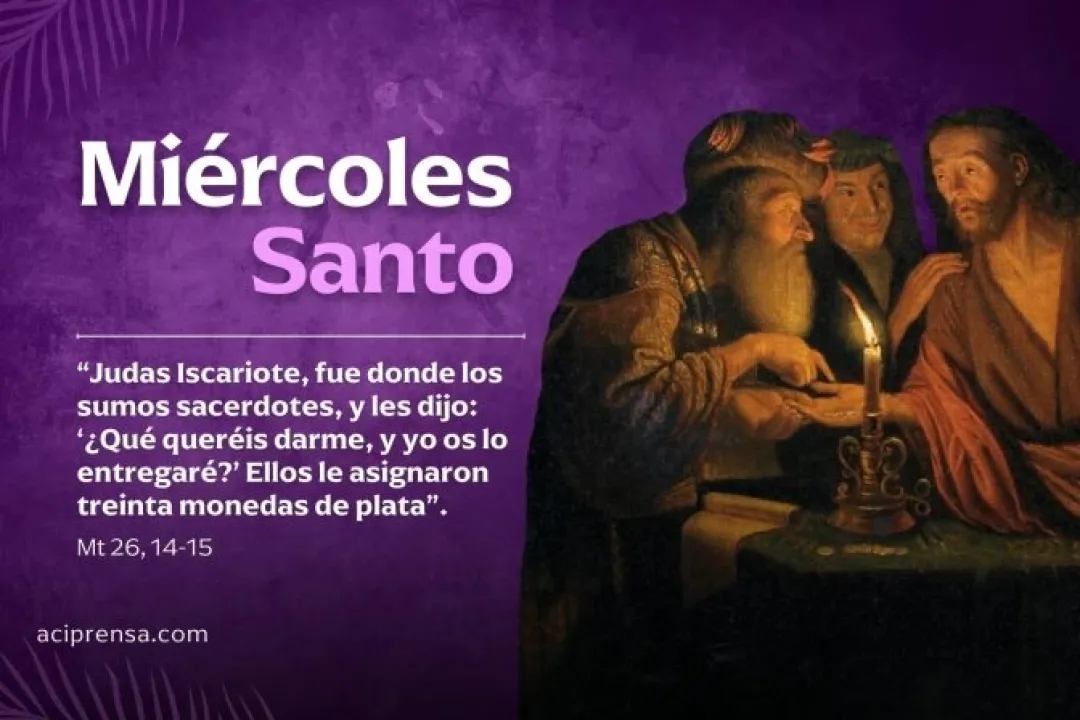 Hoy es Miércoles Santo, conocido como el ‘Día de la Traición’