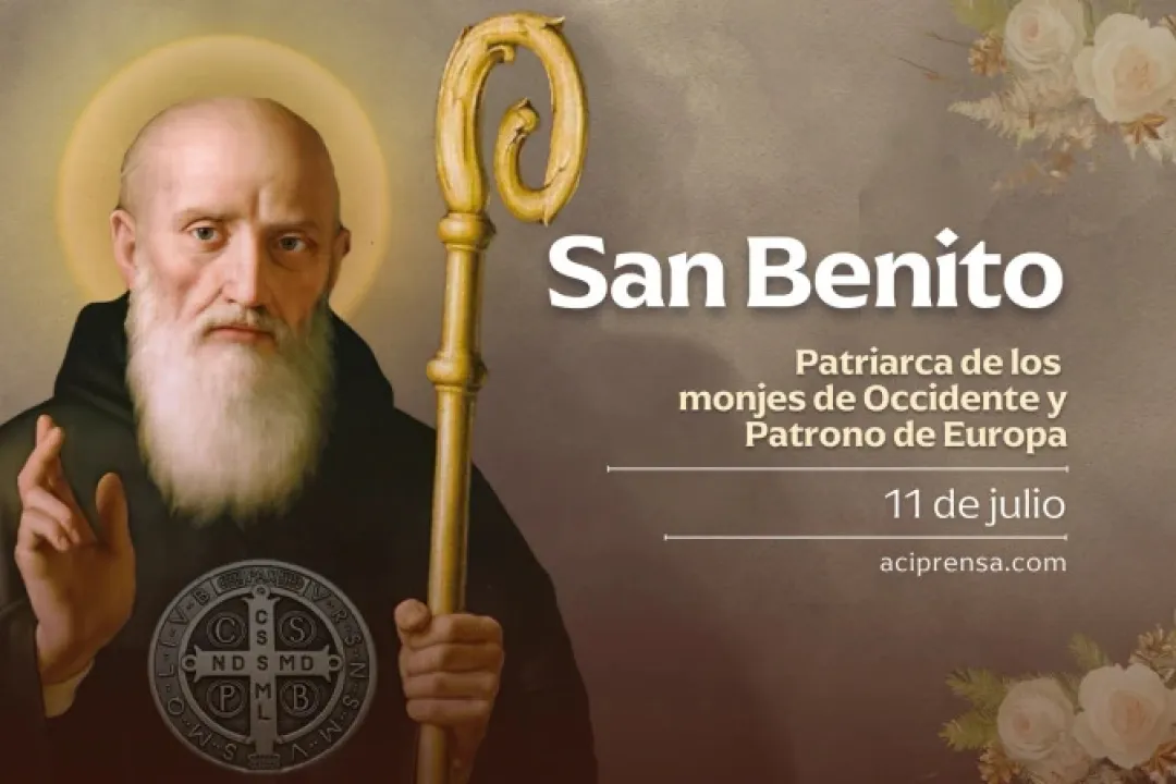 Hoy celebramos a San Benito Abad, quien contribuyó decisivamente a la formación de Europa