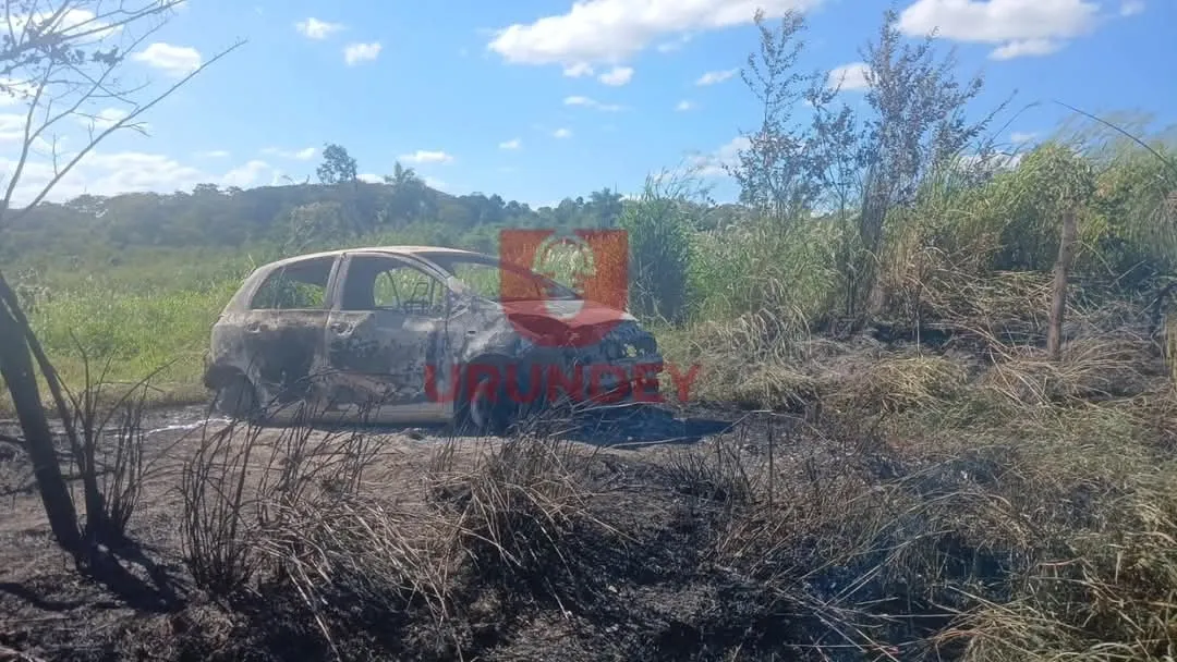 PJC: Automóvil incinerado utilizado para asesinar a abogado fue hurtado en Asunción