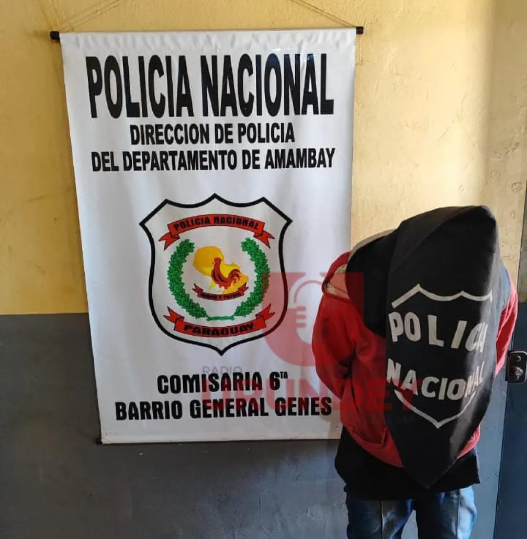 Detienen a un presunto ladrón serial en Pedro Juan Caballero
