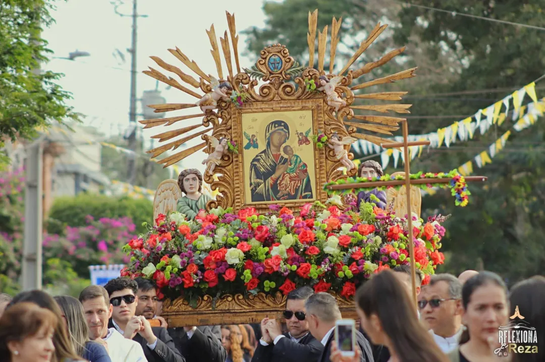 Pedro Juan Caballero celebra a su santa Patrona, Nuestra Señora del Perpetuo Socorro