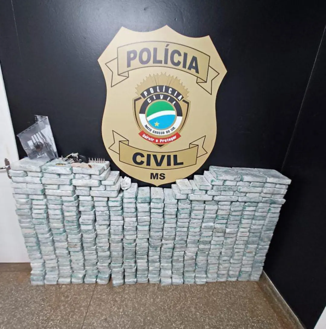 Policía Civil brasileña incauta 475 kilos de cocaína en Mundo Novo