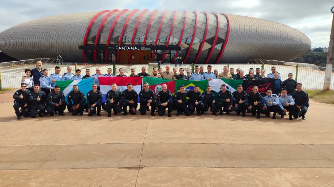 Policías de Amambay participan en Brasil de una capacitación para prevenir drogas y violencia