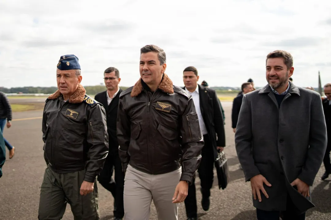 Santiago Peña: Llegada de Super Tucanos marca "día histórico" para la seguridad del Paraguay