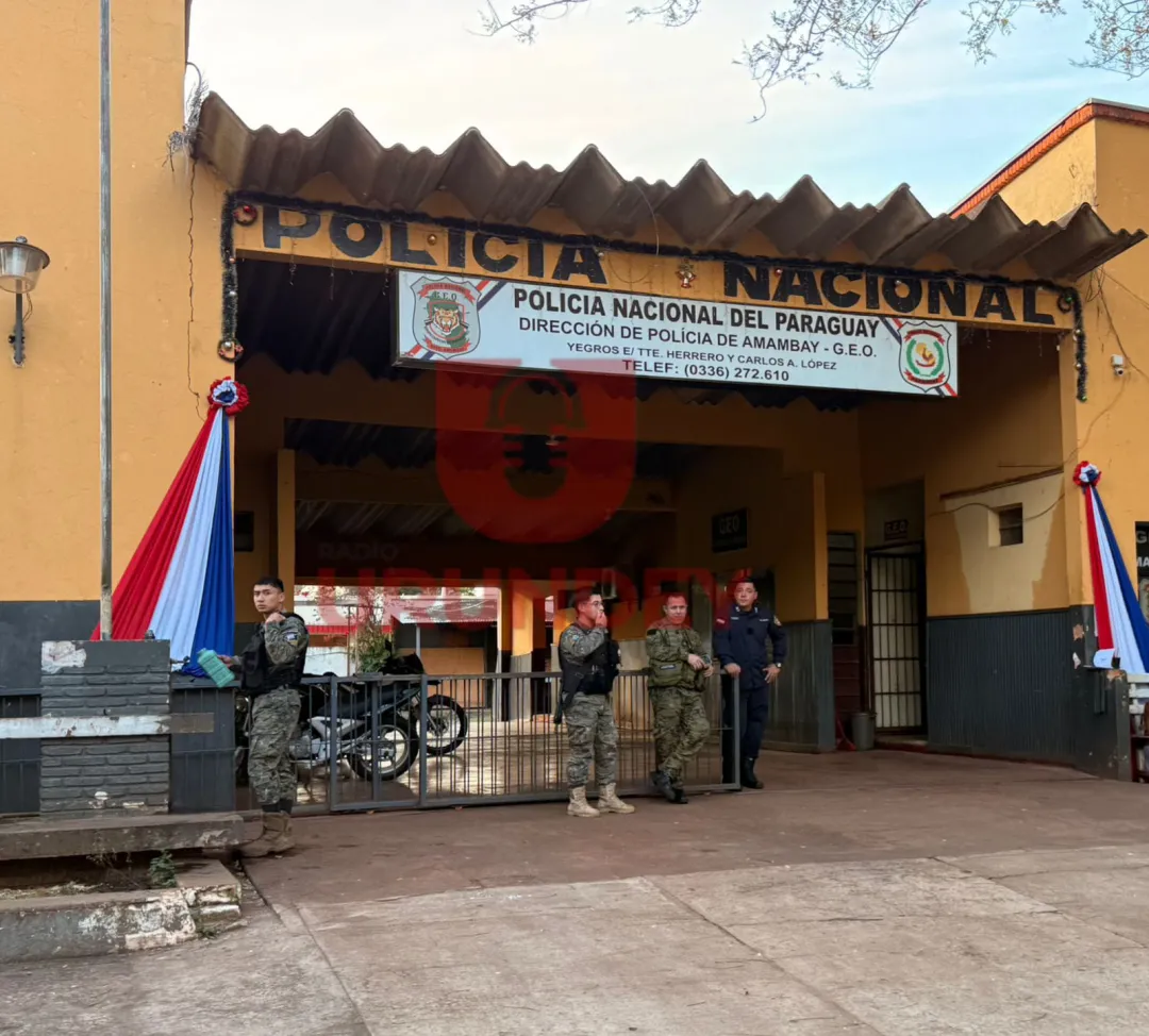 Informe policial de fecha 12-08-2025 en el Departamento de Amambay