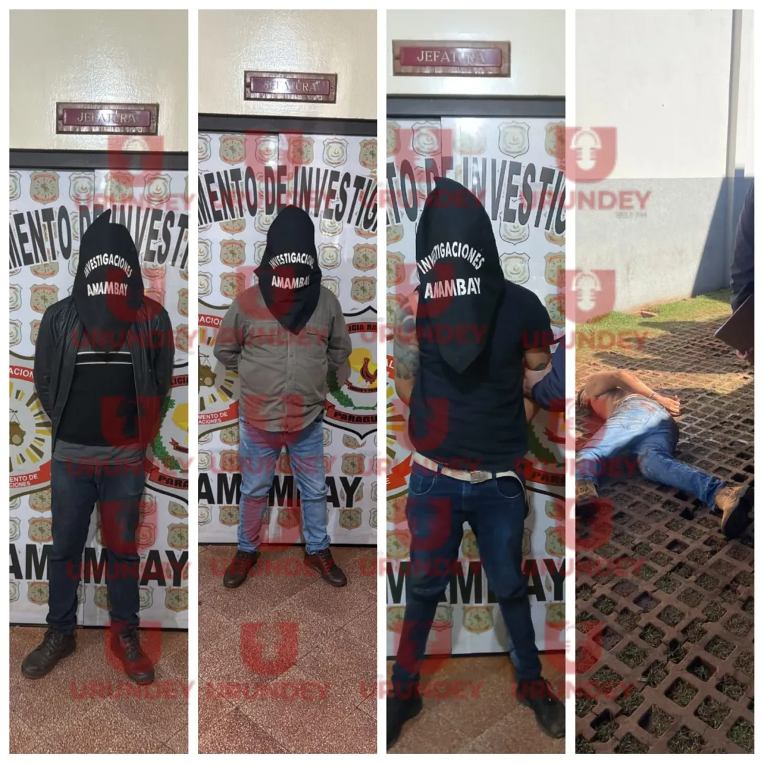 PJC: Ocho aprehendidos tras frustrado atentado contra comerciante brasileño