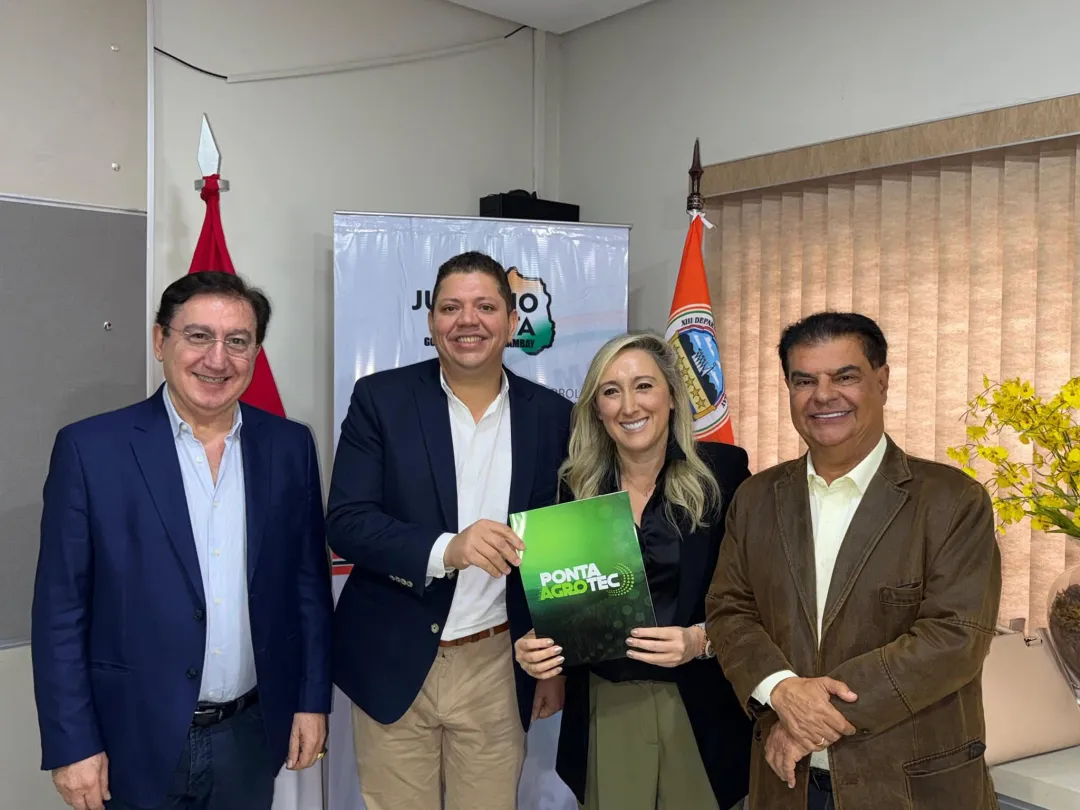 Gobernador de Amambay recibe a senador brasileño y empresario para discutir cooperación regional