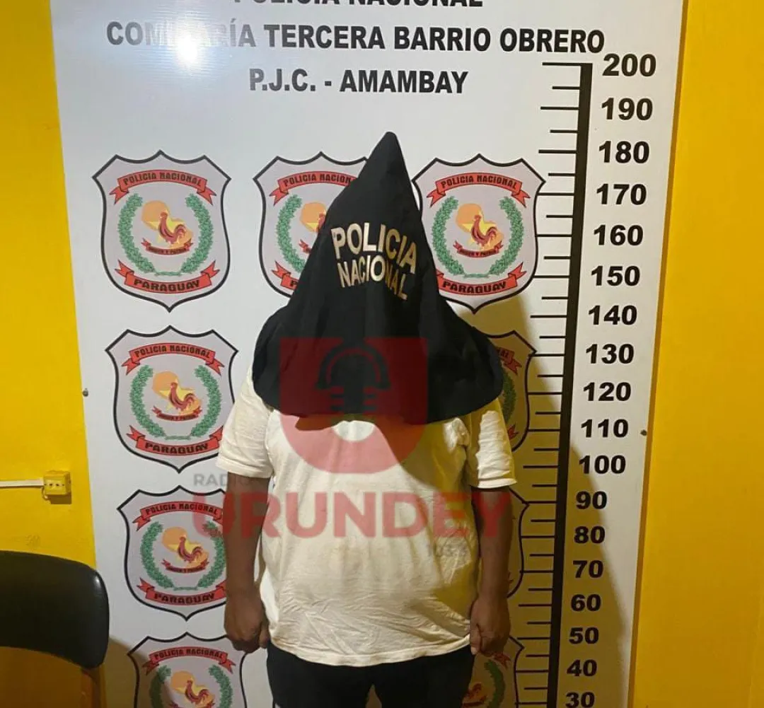 PJC: Buscado por tráfico de drogas fue a una comisaría para formular denuncia y fue detenido